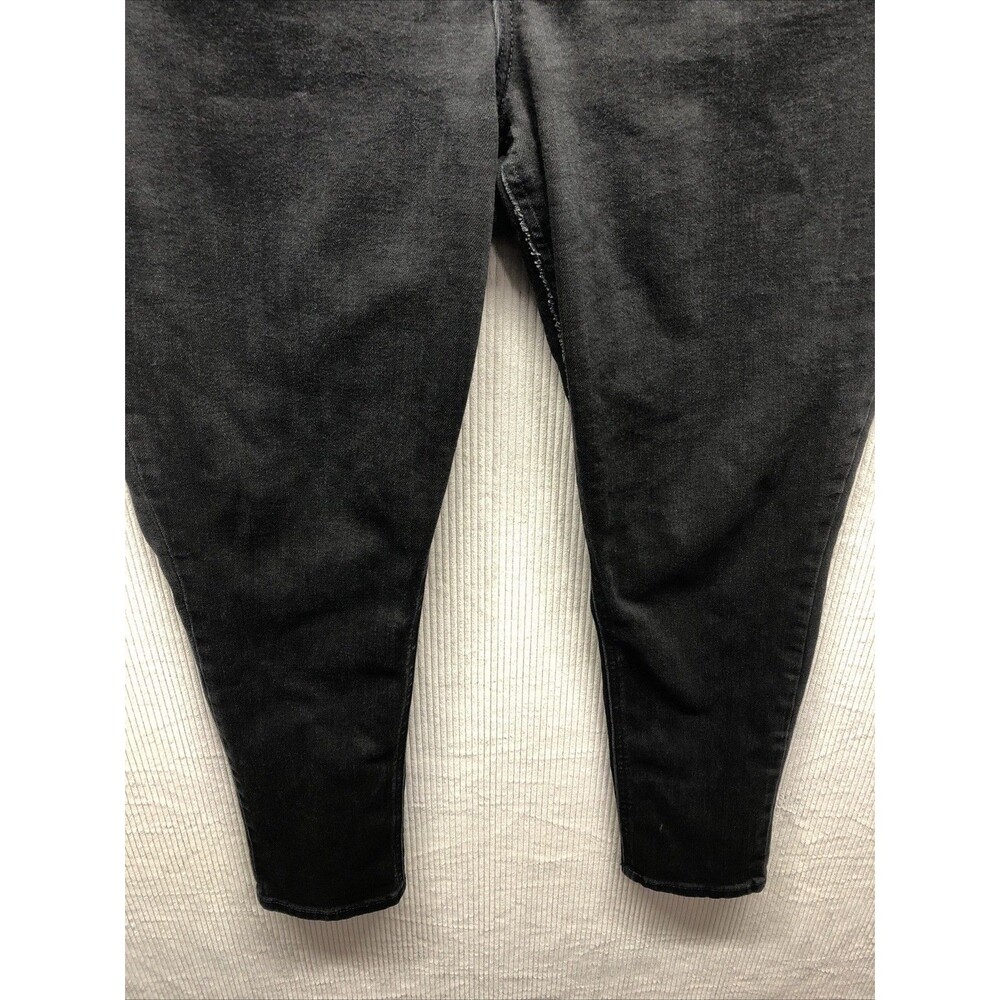 Old Navy Super Skinny Jeans Size 18 Black Mid Rise Black Wash - Picture 2 of 16